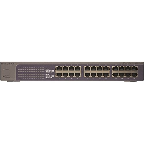 NETGEAR ProSAFE JGS524E 24-Port Gigabit Rackmount Web Managed (Plus) Switch (JGS524Ev2), Only $104.99, free shipping after mail-in reabte