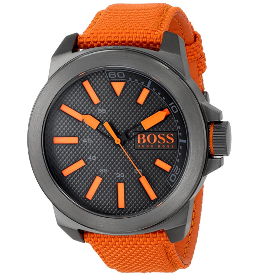 動感十足！BOSS Orange 1513010 石英腕錶, 現僅售$59.99, 免運費！