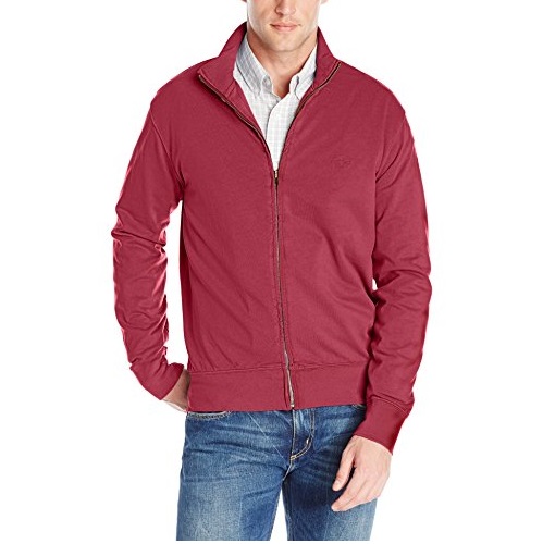 Dockers Men's Full Zip Soda Wash French Terry,   Only $7.23