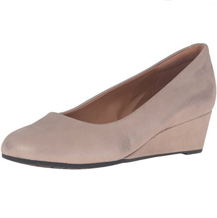 Clarks Women's Vendra Bloom Wedge Pump $33.58 FREE Shipping on orders over $49