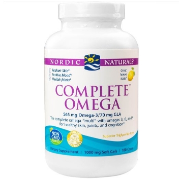 Nordic Naturals - Complete Omega, Supports Healthy Skin, Joints, and Cognition, 180 Soft Gels, 1000 mg $34.03 FREE Shipping on orders over $49