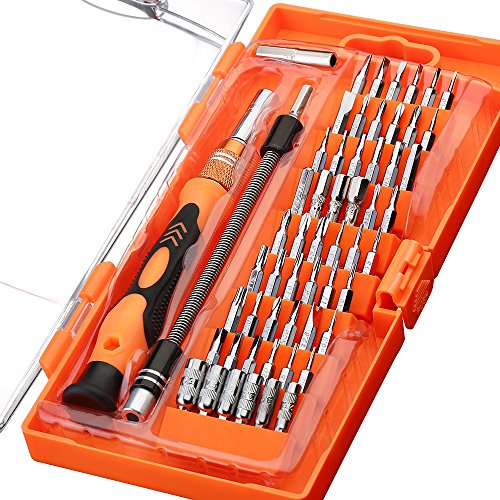 Cymas Screwdriver Set, Magnetic Driver Kits 58 in 1 with 54 Bits, Electronic Repair Tool Kit for PC,Computer,Xbox,iPhone,Cell phone, Only$13.99