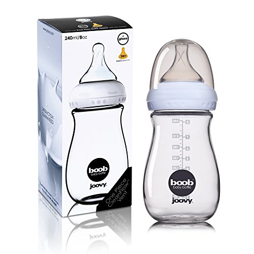 Joovy Boob Glass Bottle, Clear, 8 Ounce, Only $6.49 after clipping coupon