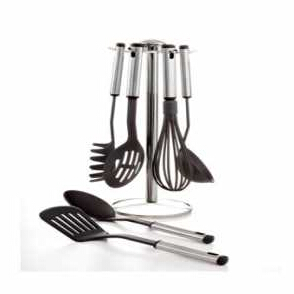 Basics 7 Piece Kitchen Utensil Set with Stand, Only at Macy's  $8.49