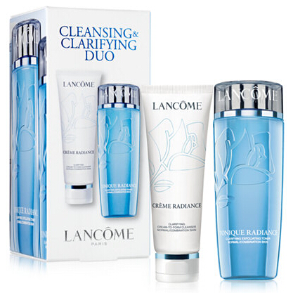 Lancôme 2-Pc. Radiance Cleanser and Toner  Skincare Set   $36.00