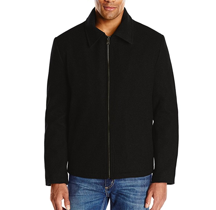 IZOD Men's Wool-Blend Jacket with Scarf only $20.19