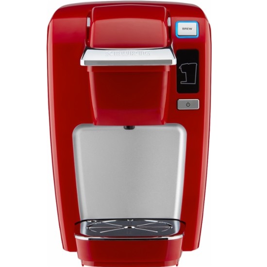 Keurig - K15 Single-Serve Coffee Maker - Chili Red, only $49.99, free shipping