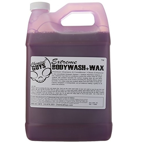 Chemical Guys CWS_107 Extreme Body Wash and Synthetic Wax Car Wash Shampoo (1 Gal), Only $15.07 after clipping couon