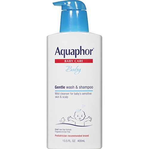 史低價！Aquaphor優色林 寶寶溫和洗髮沐浴露，13.5oz/400ml裝，原價$8.29，現僅售$4.18，免運費