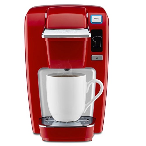 Keurig K15 Single Serve Compact K-Cup Pod Coffee Maker, Chili Red, Only $49.99, free shipping