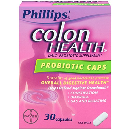 Phillips' Colon Health Probiotic Capsules, 30-Count Bottle, Only $7.98, You Save $9.01(53%)