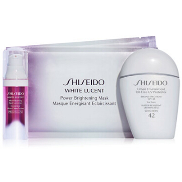 macys.com 精选Shiseido资生堂四件套小白瓶套装  特价仅售$46.00