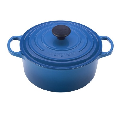Le Creuset Signature Enameled Cast-Iron 1-Quart Round French (Dutch) Oven, Marseille, Only $99.95, free shipping