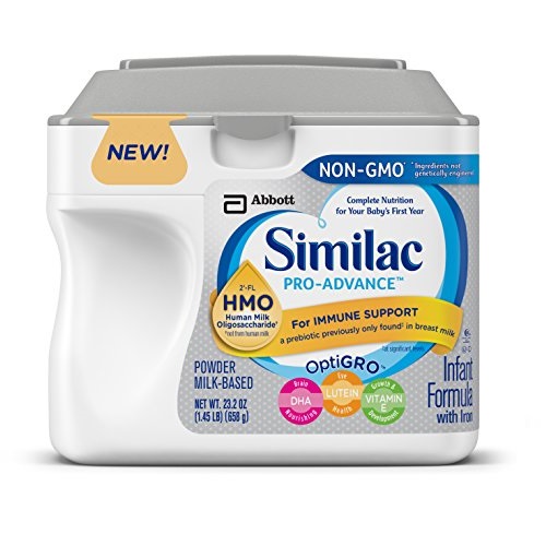 Similac Pro-Advance Non-GMO Infant Formula with Iron, with 2'-FL HMO, For Immune Support, Baby Formula, Powder, 23.2 ounces, 6 count, Only $137.95, free shipping