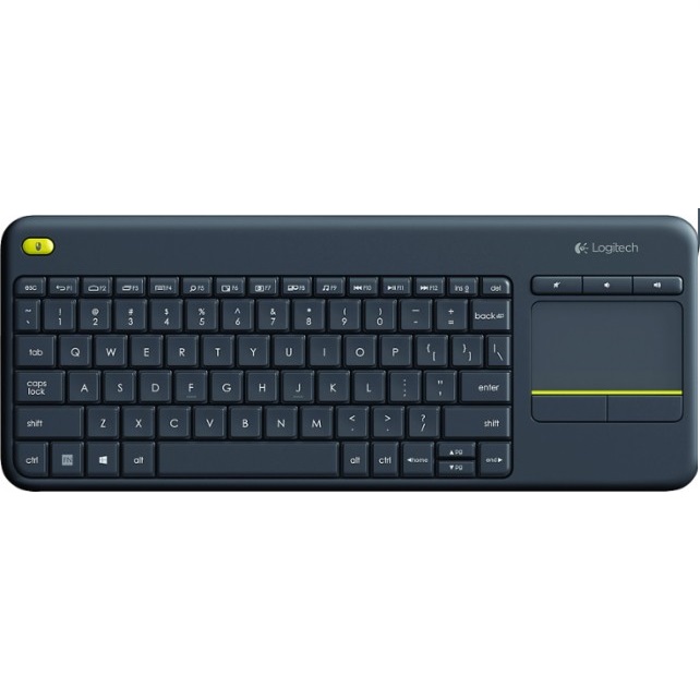 Logitech - K400 Plus Wireless Keyboard - Black, only $17.99