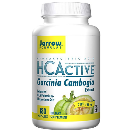 Jarrow Formulas HCActive Garcinia Cambogia Veggie Caps, Supports Appetite Control and Weight Management, 180 Capsules $23.67