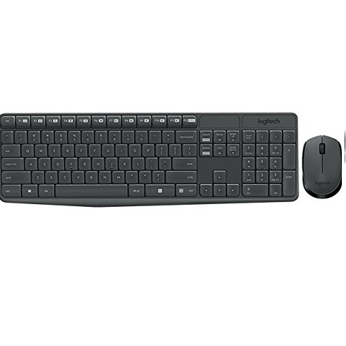 Logitech MK235 无线键盘和鼠标套装，原价$29.99，现仅售$19.99