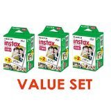 Fujifilm Instax Mini Instant Film (3 Twin Packs, 60 Total Pictures), Only $30.55