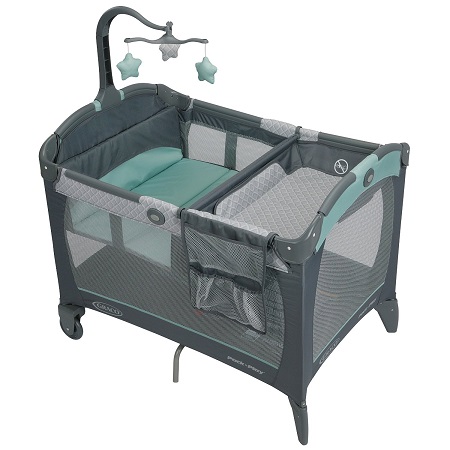 Graco Pack 'n Play Playard with Change 'n Carry Portable Changing Pad, Manor, Only $60.63, free shipping