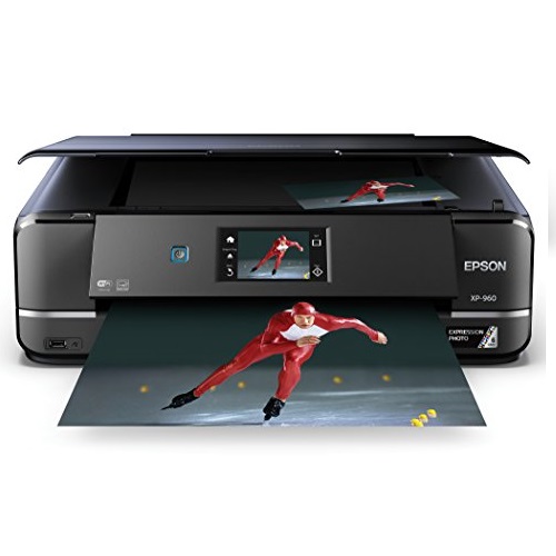 Epson Expression Photo XP-960 Wireless Color Photo Printer with Scanner and Copier, Only $199.99, You Save $100.00(33%)