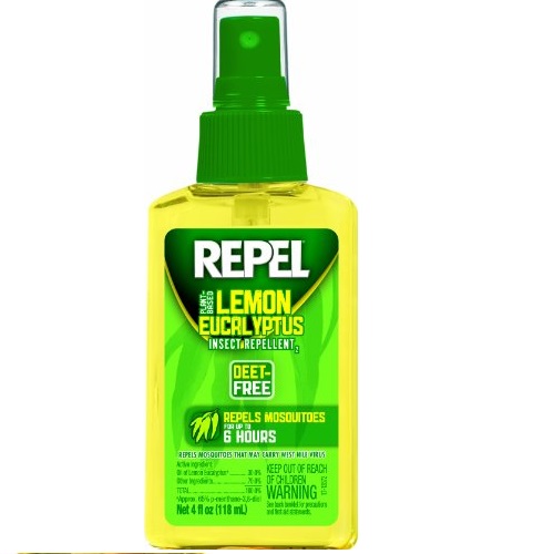 史低價！Repel 檸檬桉葉油天然驅蚊水，4oz/瓶，共6瓶，現僅售 $24.99