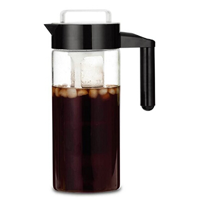Francois et Mimi BPA-free Glass Iced Coffee Maker, Cold Brew Coffee Pot  $10.00