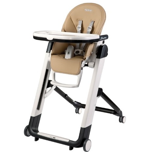 高大上！好价！意大利Peg Perego帕利高Siesta 婴儿高脚四轮移动餐椅，原价$299.99，现仅售$224.11，免运费。两色价格相近！