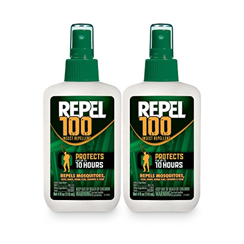 成人用！史低價！Repel 100 戶外強效驅蚊液，4oz/瓶，共2瓶，現僅售$10.99