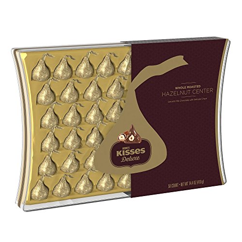 KISSES DELUXE Chocolates Gift Box, 50 Count, Only $6.68