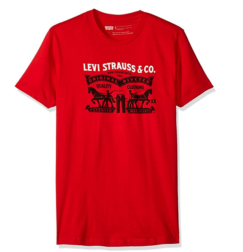 大码福利！李维斯 Levi's Vellum 男款T恤, 现仅售$9.99