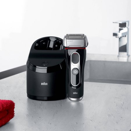 Braun Series 5 5090cc Electric Shaver with Cleaning Center Plus Bonus Mobile Shaver, only $110.55, free shipping