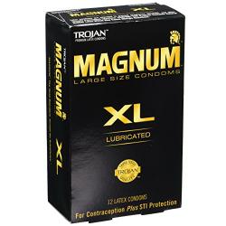 Trojan Magnum Xl 加大号避孕套，12个 点击Coupon后仅售$5.15 免运费