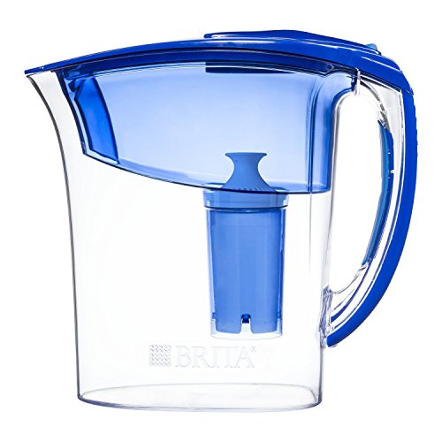 Brita Atlantis Water Filter Pitcher, Blue, 6 Cup, Only $17.99, You Save $6.66(27%)