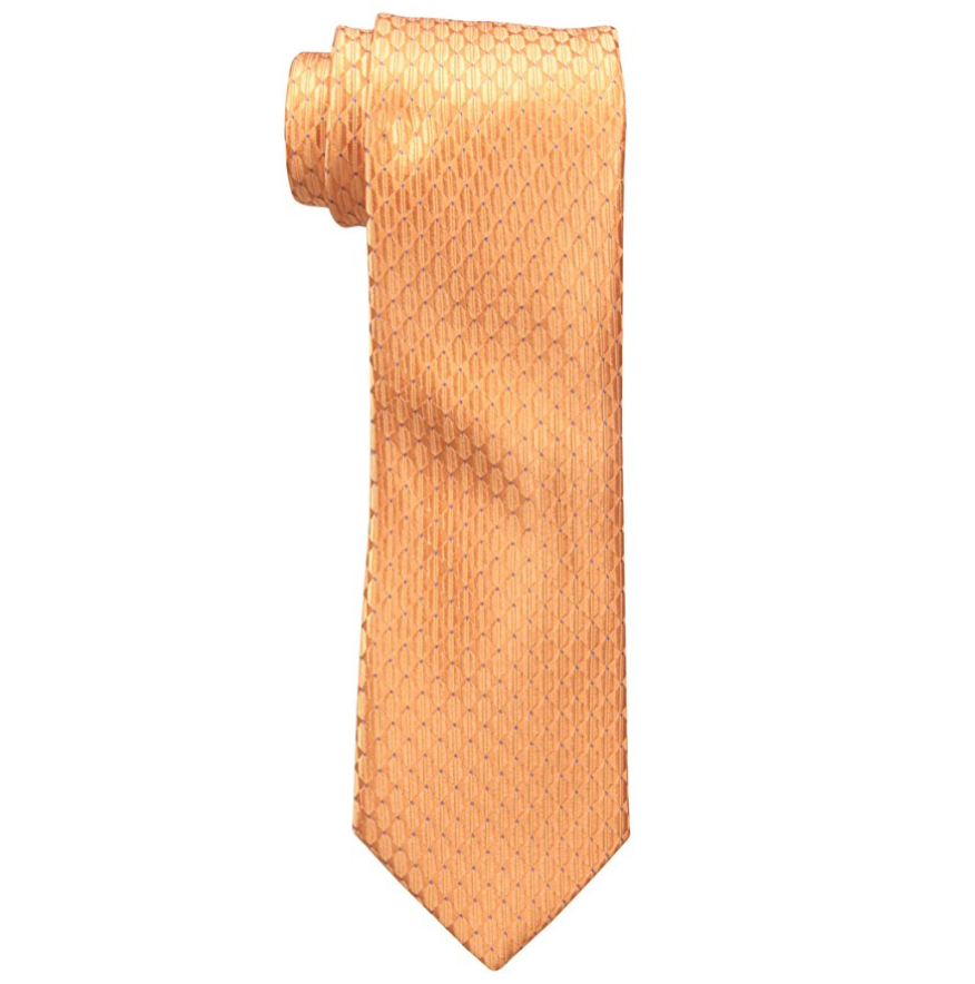 Michael Kors Quartz Neat 男士真絲領帶, 現僅售$20.34