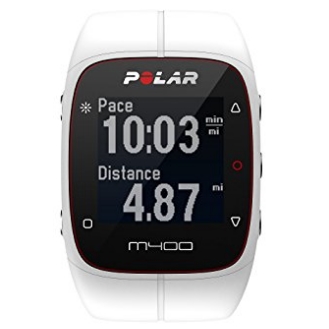 Polar M400 GPS智能运动手表，不含心率带 $71.99 免运费