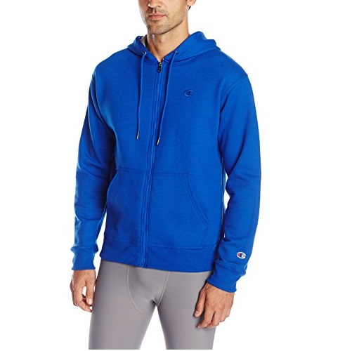 Champion Men's Powerblend Full Zip Hoodie, Only $13.23, You Save $31.77(71%)