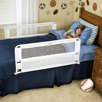 Regalo Hide Away Double Sided Bed Rail, White $26.99