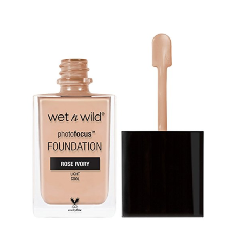 wet n wild Photo Focus Foundation, Rose Ivory, 1 Ounce  only $2.65