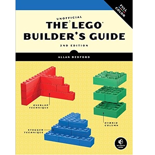 史低价！《The Unofficial LEGO Builder's Guide乐高玩具 搭建指南》，原价$24.95，现仅售$11.72