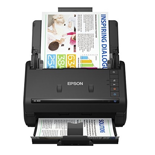 Epson WorkForce ES-400 Color Duplex Document Scanner for PC and Mac, Auto Document Feeder (ADF), Only $244.99 , free shipping