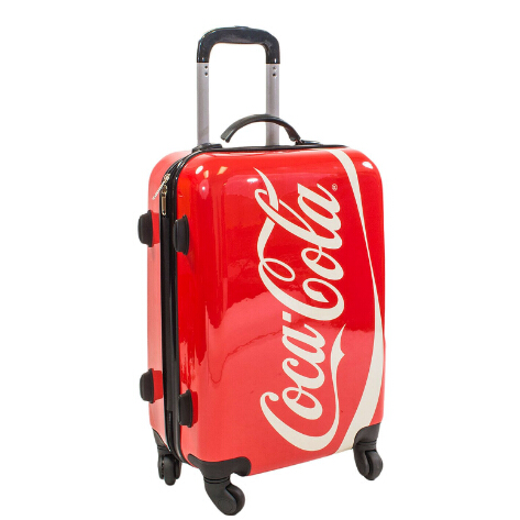 可口可乐超炫 21吋 万向轮旅行登机箱  特价仅售$49.88