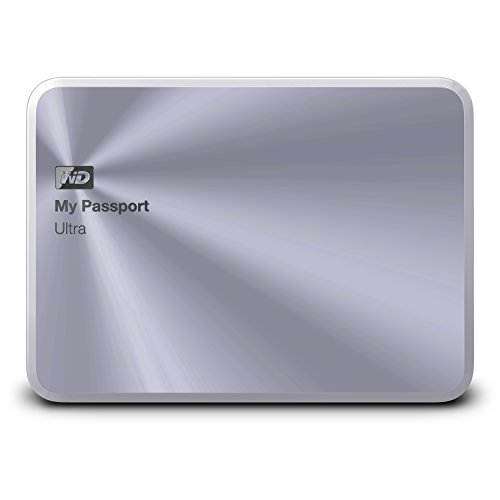 史低价！ WD西数Passport Ultra 2TB便携式外置硬盘，金属外壳，支持硬件加密，原价$149.99，现仅售$89.00，免运费