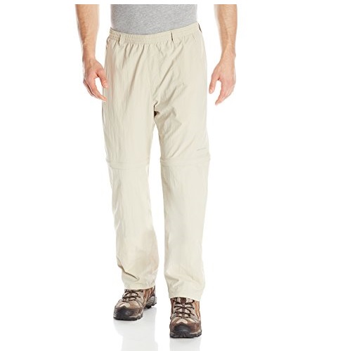 Columbia Men's Backcast Convertible Pant, Fossil, Large/32, Only $19.96, You Save $25.04(56%)