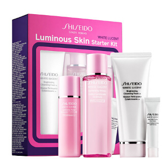 $52 Shiseido White Lucent Luminous Skin Starter Kit @ Sephora.com