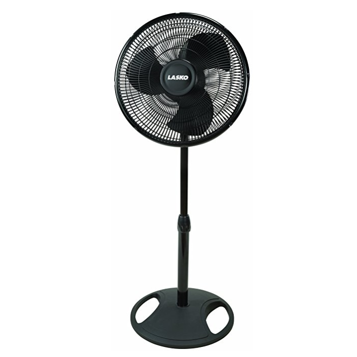 Lasko 2521 Oscillating Stand Fan, 16-Inch, Black only $17.44