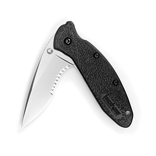 Kershaw 1620ST Scallion Folding Knife with SpeedSafe (Scallop Serration), Only $19.50