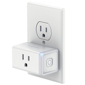 TP-Link Smart Plug Mini, No Hub Required, Wi-Fi, Works with Alexa, Control your Devices from Anywhere, Occupies Only One Socket (HS105) $14.99