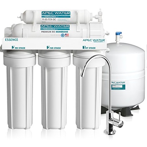 APEC Top Tier 5-Stage Ultra Safe Reverse Osmosis Drinking Water Filter System (ESSENCE ROES-50), Only $199.95 free shipping