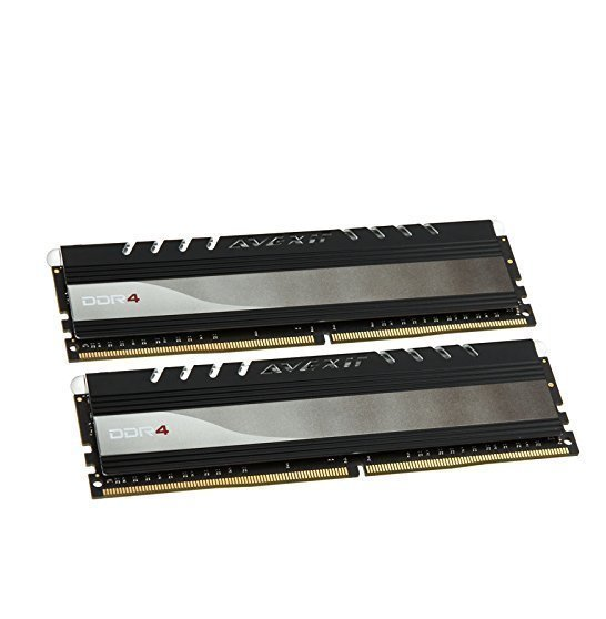 Avexir Core Series 16GB（8GBX2） DDR4 2400 台式機內存（紅色LED）, 現僅售$79.99, 免運費！