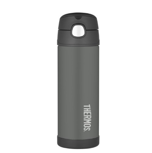 Thermos Funtainer 16 Ounce Bottle, Charcoal, Only $14.01, You Save $3.98(22%)